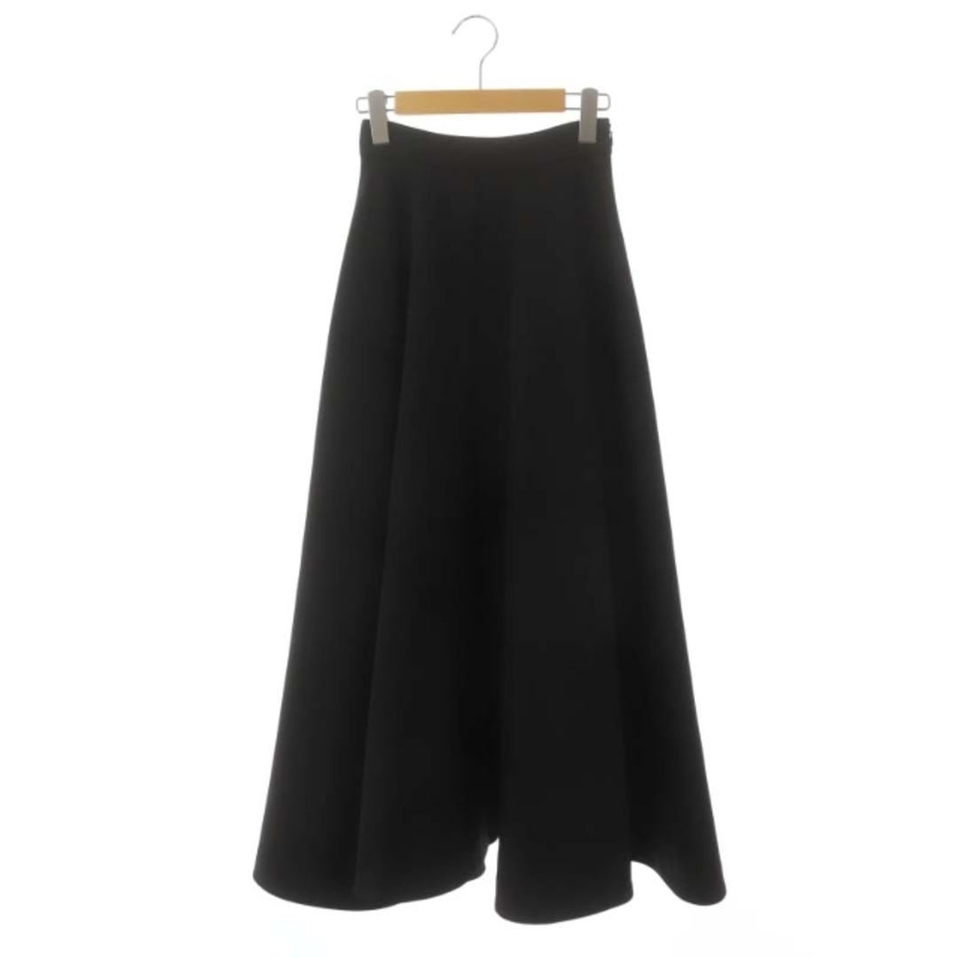 クラネ 21AW DOUBLE CROSS CIRCULAR SKIRT885cm表地