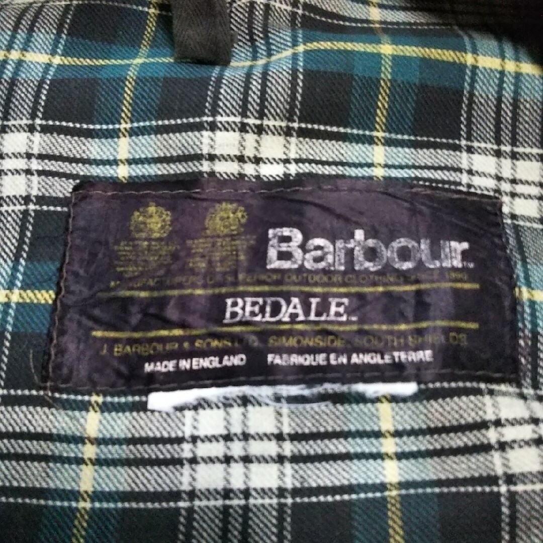 Barbour(バーブァー)のバブアー YKK棒ジップ 83年～84年 ビデイル メンズのジャケット/アウター(カバーオール)の商品写真