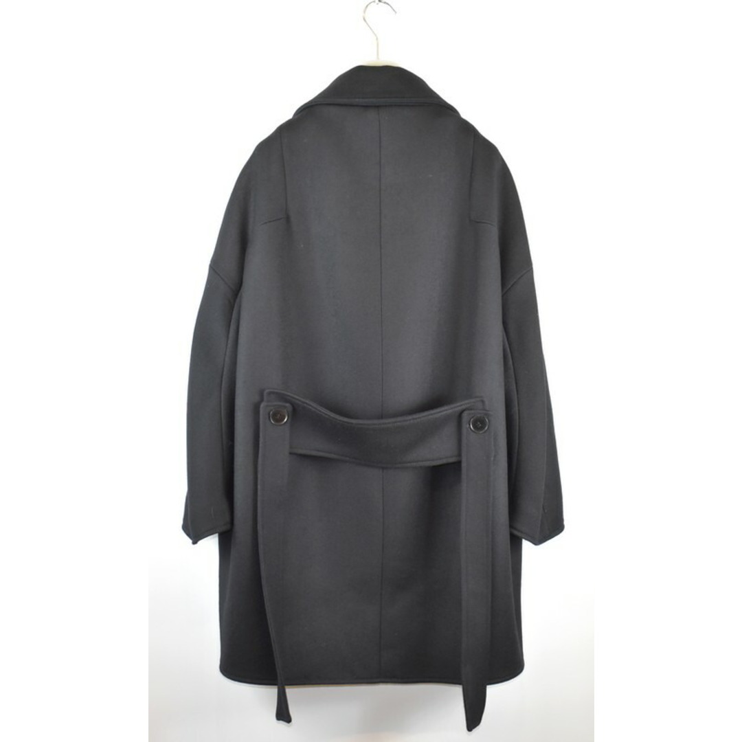 Stella McCartney(ステラマッカートニー)のSTELLA MCCARTNEY/ステラマッカートニー　21AW　ヴェーダ　フロントボタンウールコート　サイズ：40　カラー：ブラック【220110】【中古】【古着】【USED】【221109】【yast】 レディースのジャケット/アウター(その他)の商品写真