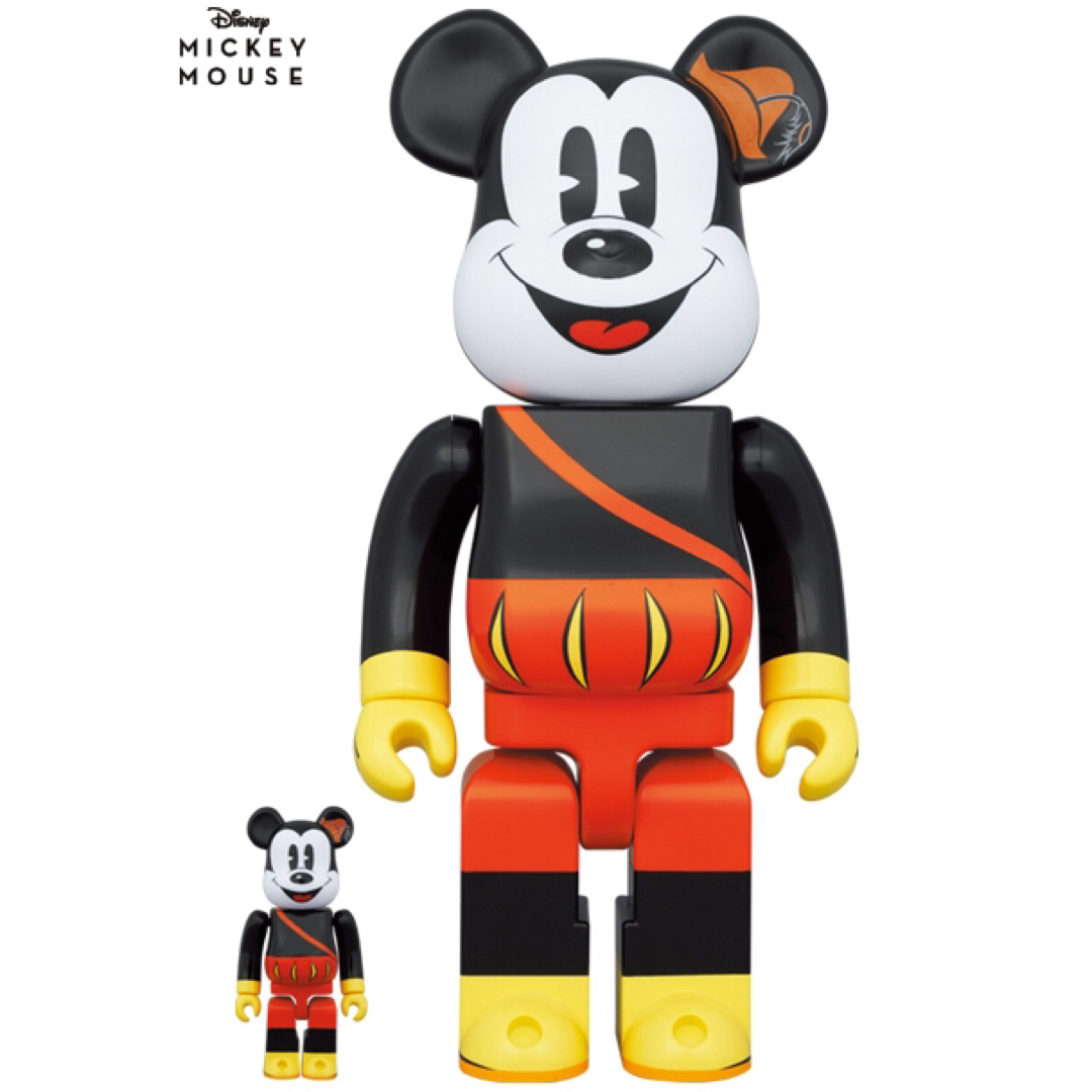 新品 BE@RBRICK Mickey the Bard 1000％ MEDICOM TOY ベアブリック