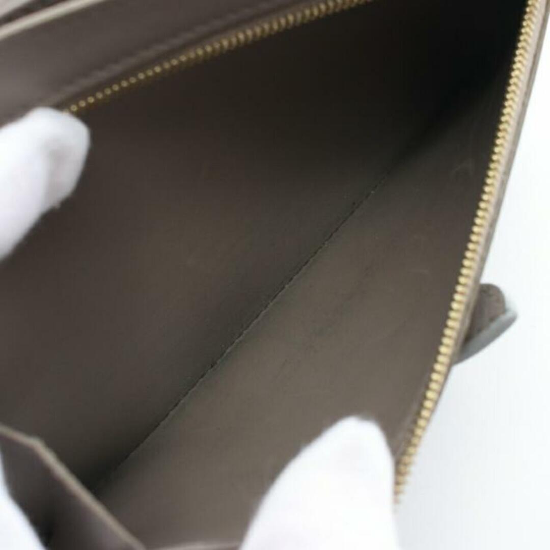celine(セリーヌ)のラージストラップ 二つ折り長財布 レザー グレーベージュ ライトブルー レディースのファッション小物(財布)の商品写真