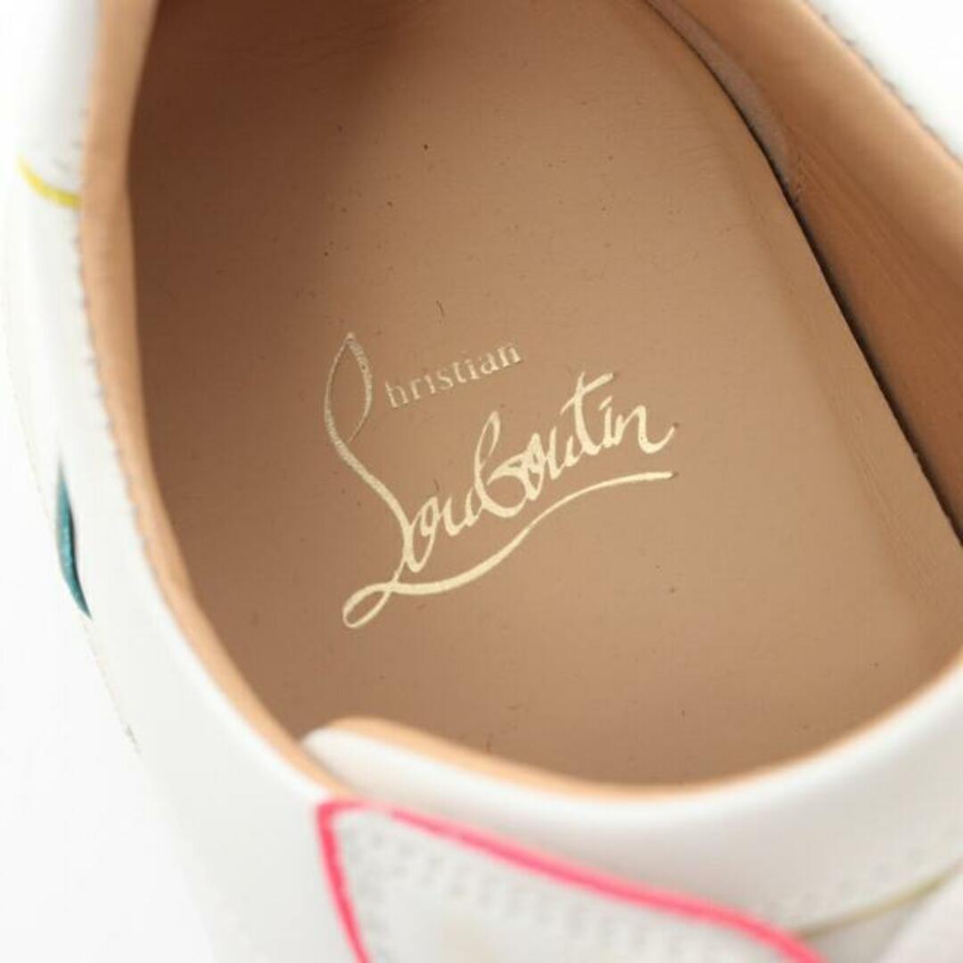 Christian Louboutin(クリスチャンルブタン)のvieirissima スニーカー レザー ホワイト レディースの靴/シューズ(スニーカー)の商品写真