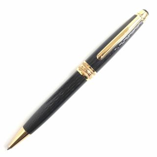 モンブラン(MONTBLANC)の美品▼MONTBLANC モンブラン M90107 90周年スペシャルエディション マイスターシュテュック ツイスト式 ボールペン 黒×金 ドイツ製 筆記◎(ペン/マーカー)