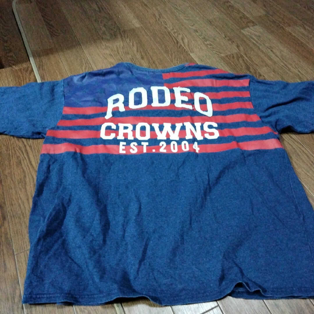 RODEO CROWNS(ロデオクラウンズ)のRODEO CROWNS　国旗Tシャツ　F レディースのトップス(シャツ/ブラウス(長袖/七分))の商品写真