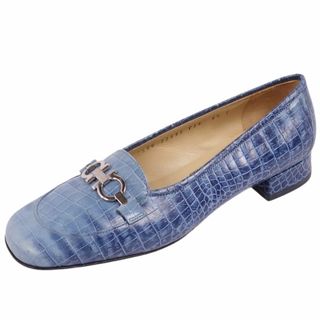 Salvatore Ferragamo(ハイヒール/パンプス ・ ブルー・ネイビー Salvatore Ferragamo(ハイヒール/パンプス ・ ブルー・ネイビー