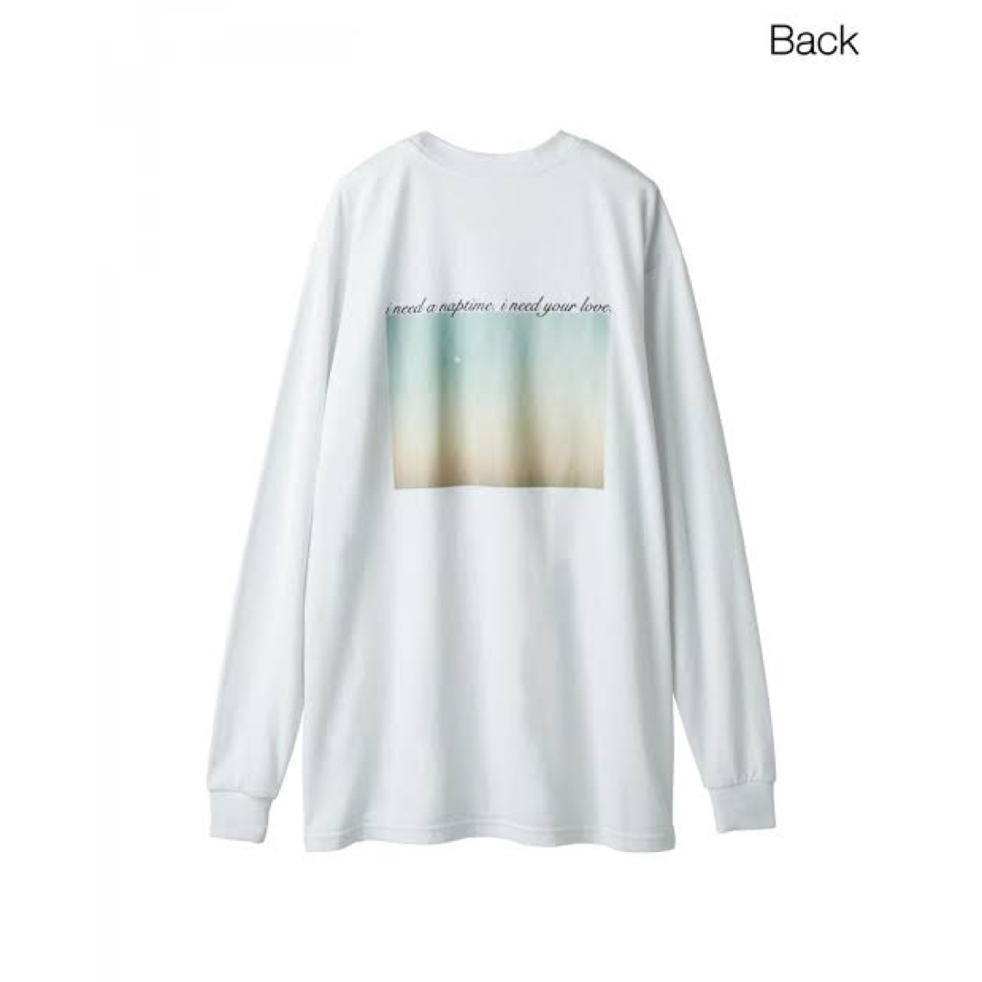 Naptime にっしー Nissy バックプリントロングTシャツ ナップタイム Naptime にっしー Nissy バックプリントロングTシャツ ナップタイム