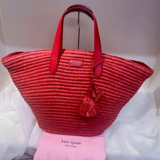 ケイトスペード(kate spade new york) 革 かごバッグ(レディース)の 