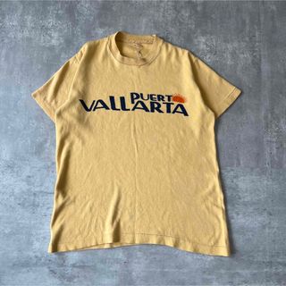 40s PUERT VALLARTA Tシャツ 半袖　イエロー系(Tシャツ/カットソー(半袖/袖なし))