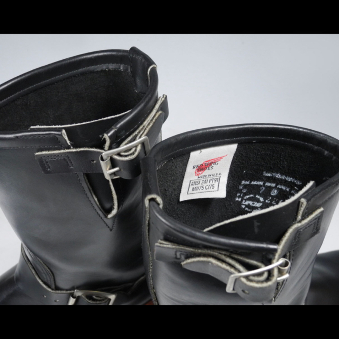 REDWING - 新品デッドPT91刺繍羽タグ2268エンジニアブ黒9268 REDWING - 新品デッドPT91刺繍羽タグ2268エンジニアブ黒9268
