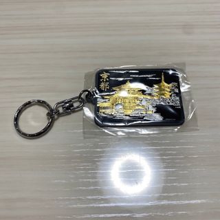 京都 金閣寺 キーホルダー 新品未使用(キーホルダー)