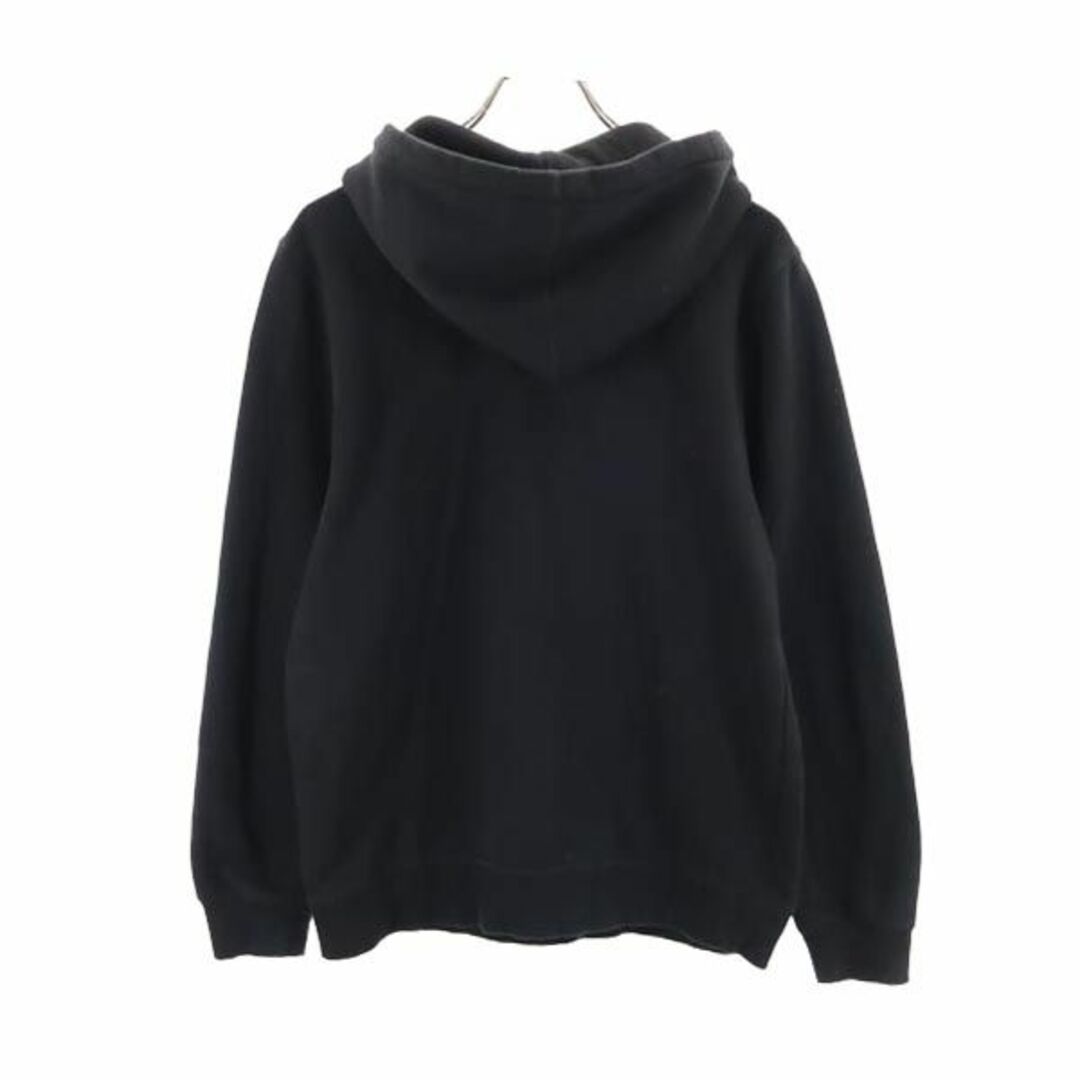 STUSSY - ステューシー スウェットパーカー S ブラック STUSSY 裏起毛