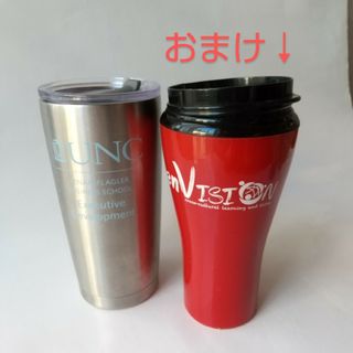 UNC Kenan-Flagler ステンレスタンブラー 500ml おまけ付き(タンブラー)