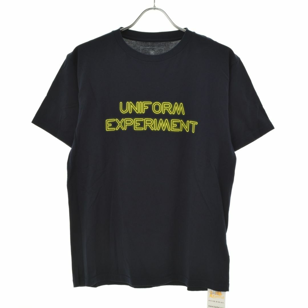 【UNIFORMEXPERIMENT】NEON LOGO半袖Tシャツ