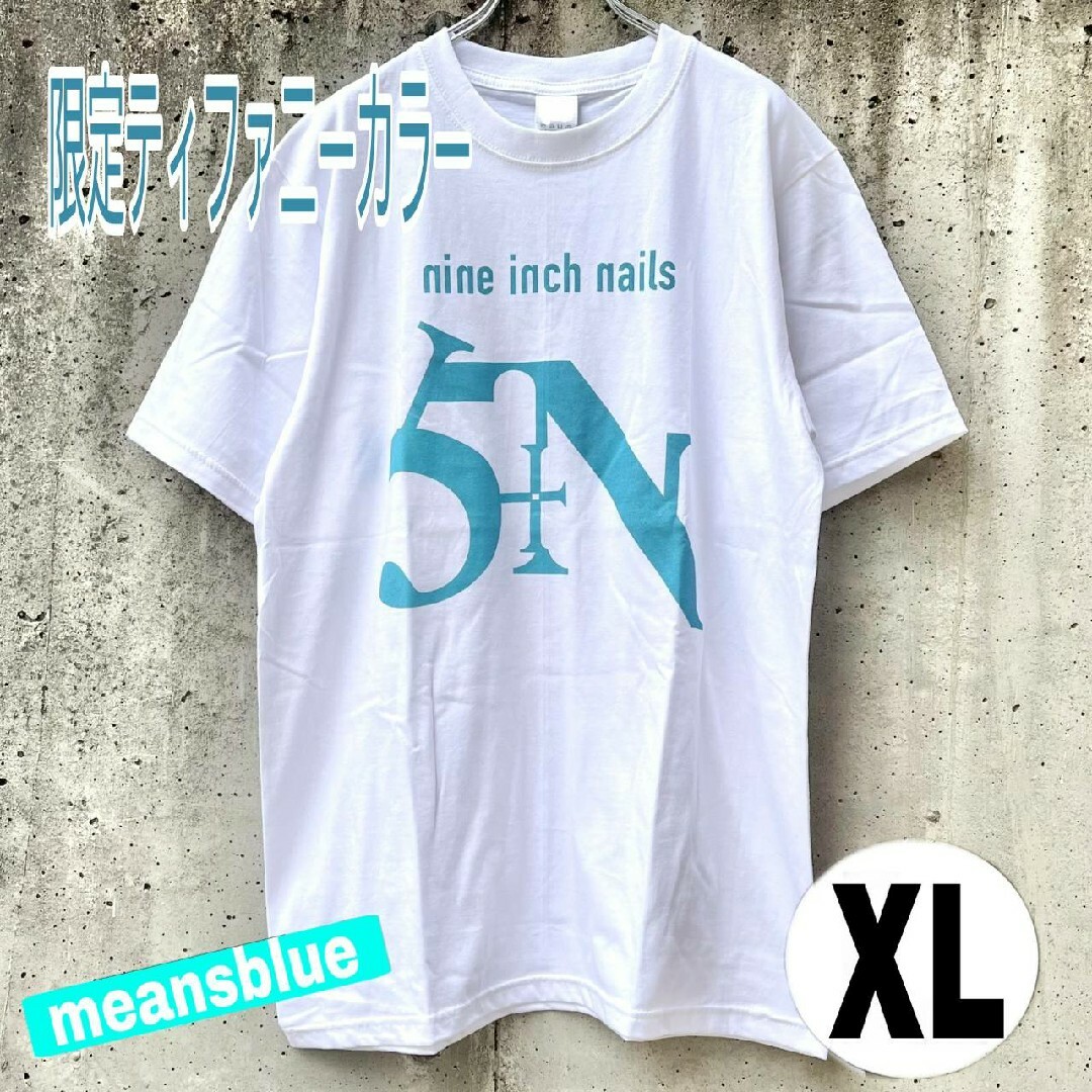 FEAR OF GOD(フィアオブゴッド)のXL)白5Nティファニーカラー Nine inch  sin Tシャツ メンズのトップス(Tシャツ/カットソー(半袖/袖なし))の商品写真