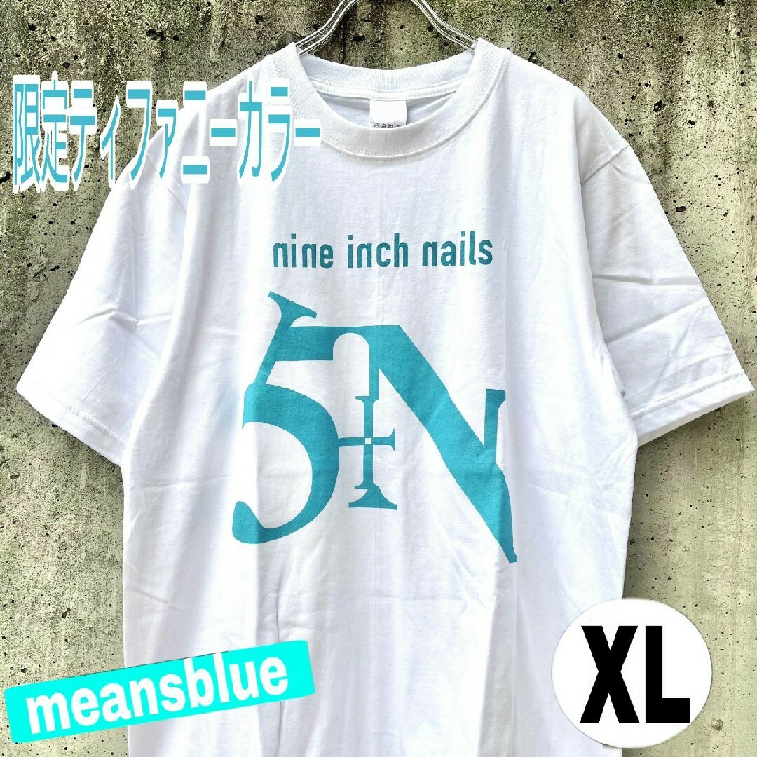 FEAR OF GOD(フィアオブゴッド)のXL)白5Nティファニーカラー Nine inch  sin Tシャツ メンズのトップス(Tシャツ/カットソー(半袖/袖なし))の商品写真