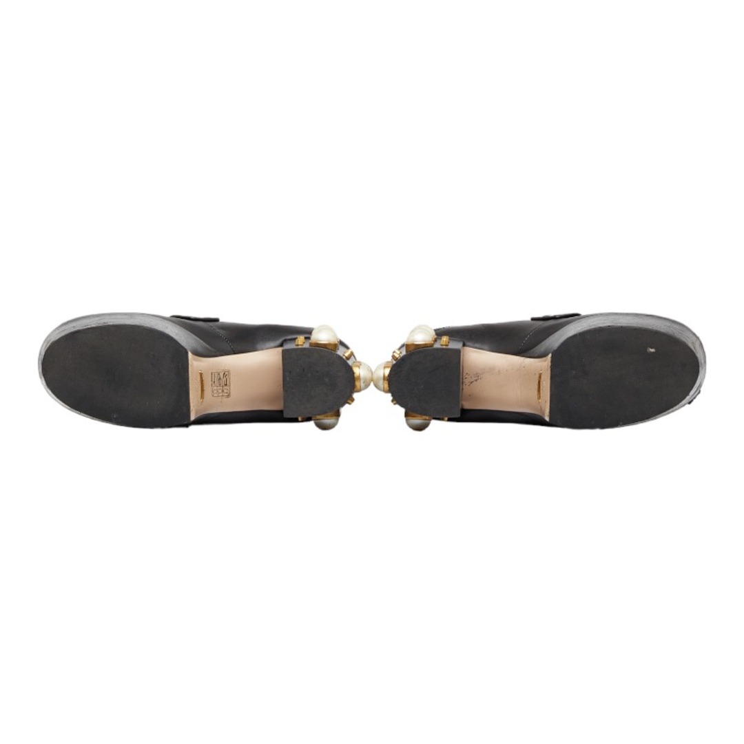 Gucci - グッチ ホースビット プラットフォーム パール スタッズ