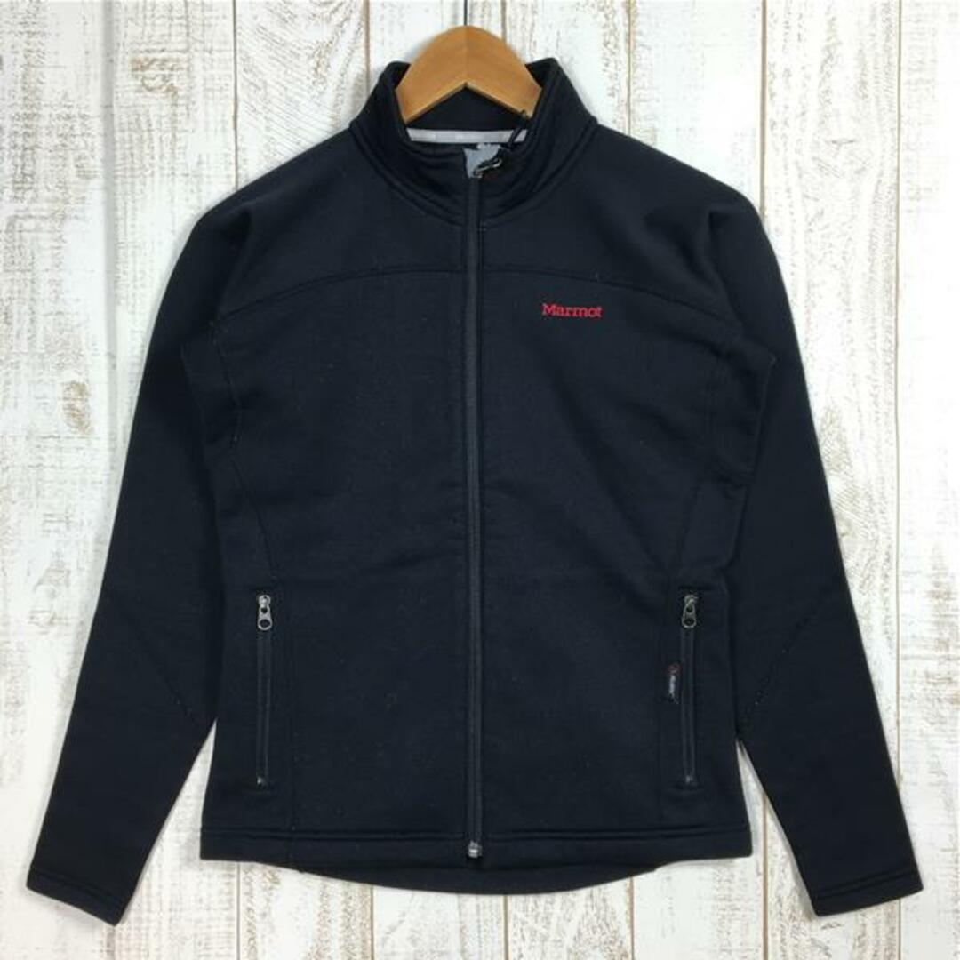 WOMENs M マーモット ポーラテック パワーストレッチ フリース ジャケット Porlatec PowerStretch Fleece Jacket MARMOT MJK-F9572W ブラック系 | フリマアプリ ラクマ