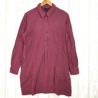 パタゴニア(patagonia)のWOMENs S  パタゴニア フィヨルド ドレス Fjord Dress フランネル ネルシャツ ワンピース PATAGONIA 58470 JTDA レッド系(その他)