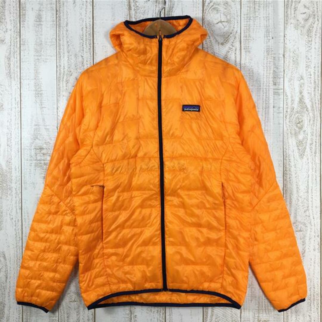MENs S パタゴニア マイクロ パフ フーディ Micro Puff Hoody プルマフィル インサレーション ジャケット PATAGONIA 84030 MAN Mango オレンジ系 | フリマアプリ ラクマ