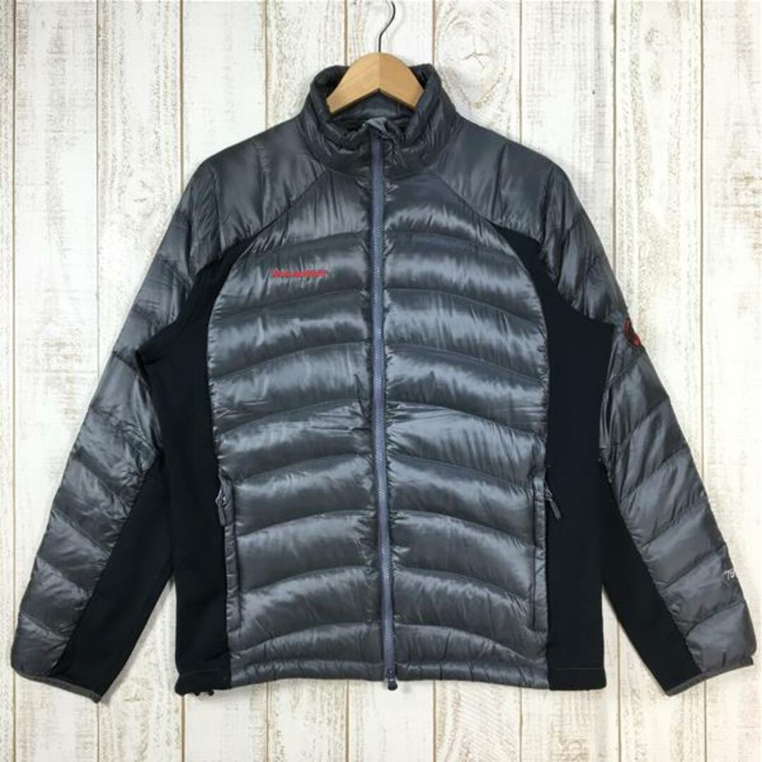 欧米MアジアLMENs M  マムート グラビティ ハイブリッド ダウン ジャケット Gravity Hybrid Down Jacket 750FPダウン MAMMUT 1030184 グレー系