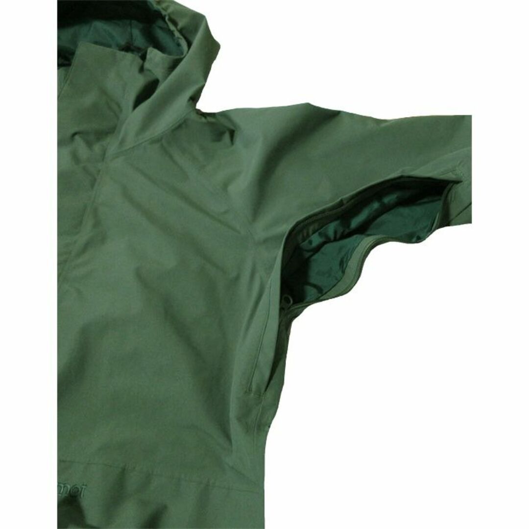 マーモット WEATHER ゴアテックス ジャケット Sサイズ 緑 グリーン 2