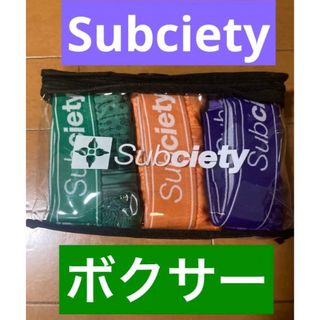 サブサエティ(Subciety)のSubciety/(M）BOXER SHORTS  ボクサーパンツ　MULTI3(ボクサーパンツ)