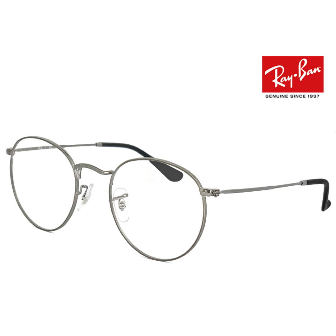 ファッション小物【新品】 レイバン 眼鏡 rx3447v 2620 50mm メガネ Ray-Ban ラウンド 型 丸メガネ フレーム Round Metal メンズ レディース RX 3447 V rb3447v