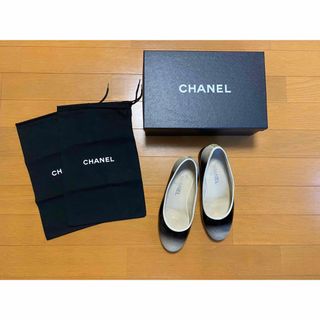 シャネル(CHANEL)のnemu13様専用　シャネル　ローヒールパンプス　チャンキーヒール　36(ハイヒール/パンプス)