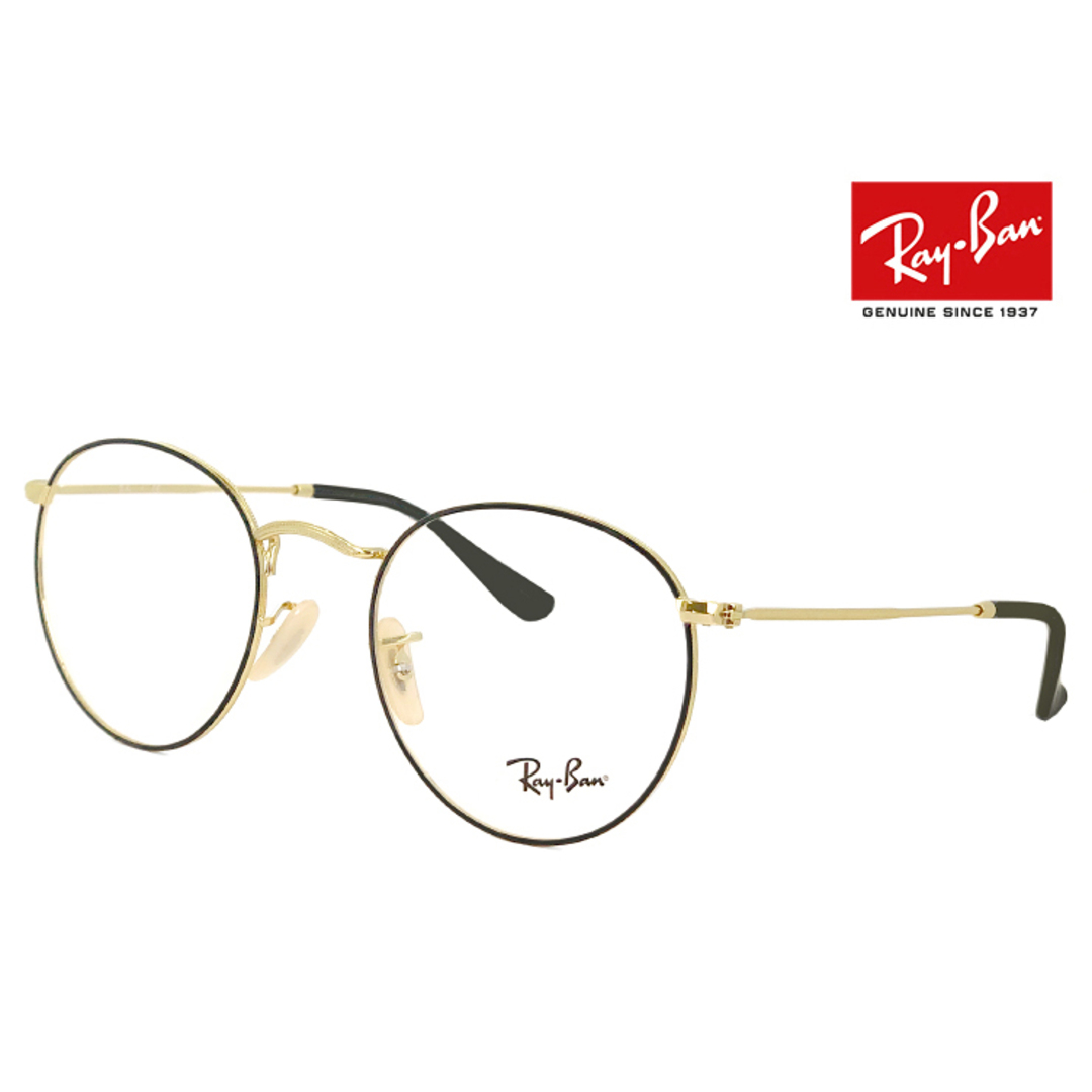 【新品】 レイバン 眼鏡 rx3447v 2991 50mm メガネ Ray-Ban ラウンド 型 丸メガネ フレーム Round Metal メンズ  レディース RX 3447 V rb3447v | フリマアプリ ラクマ