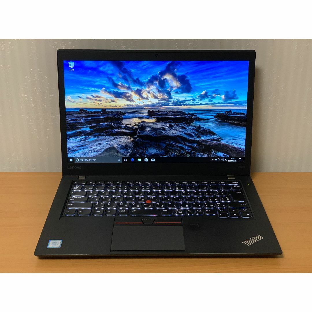 PC/タブレットThinkPad T460s C-i5 SSD メモリー20GB WQHD液晶