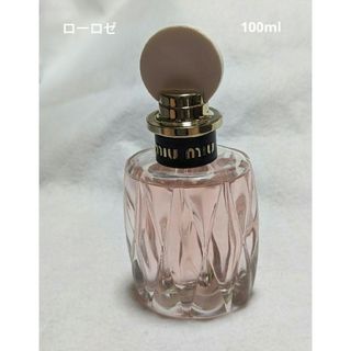 ミュウミュウ(miumiu)のミュウミュウローロゼオードトワレ100ml(香水(女性用))