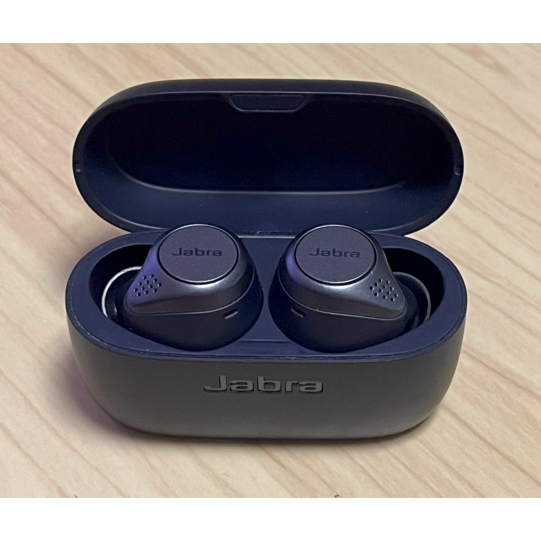 Jabra  ワイヤレスイヤホン Elite Active 75t ネイビー