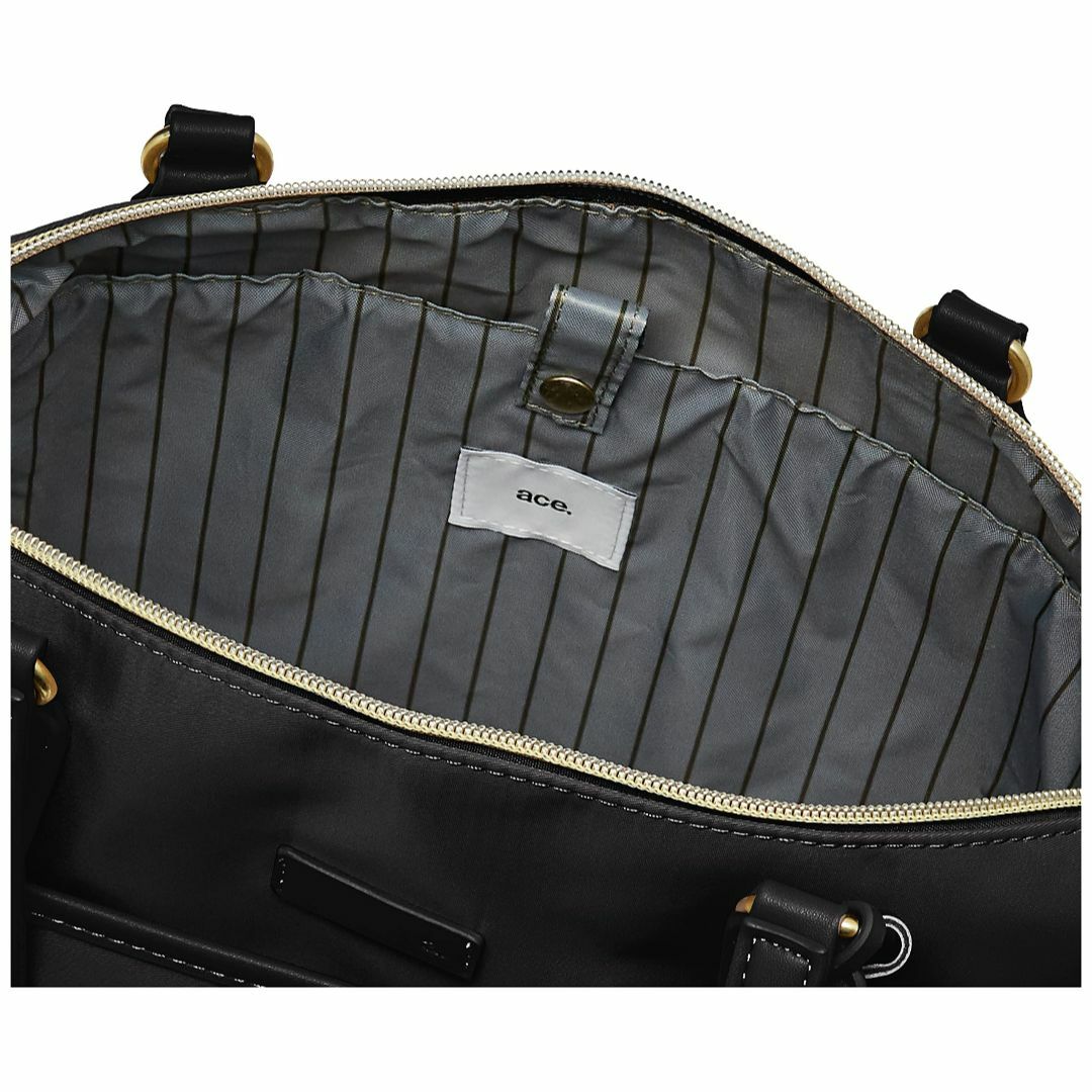 【色: ブラック】エースジーン ビジネスバッグ A4サイズ対応 ビジネストート
