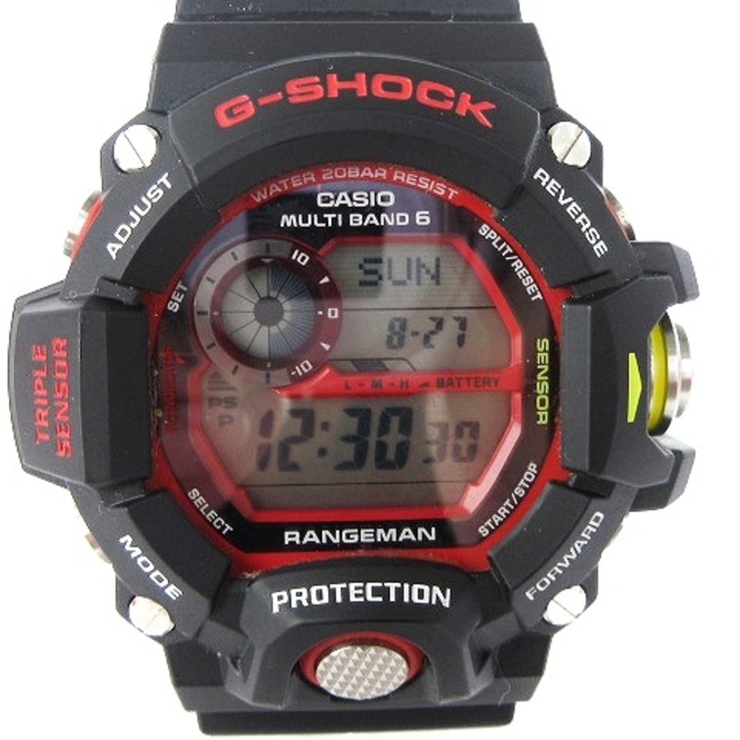 SHOCK Gショック RANGEMAN レンジマン 電波ソーラー デジタル