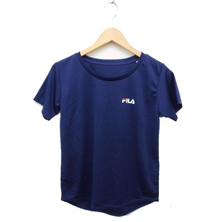 フィラ(FILA)のフィラ FILA 国内正規品 ドライ Tシャツ カットソー 半袖 ロゴ ネイビー(その他)