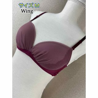 ウィング(Wing)のWing キープシルエットブラ サイズ M(ブラ)