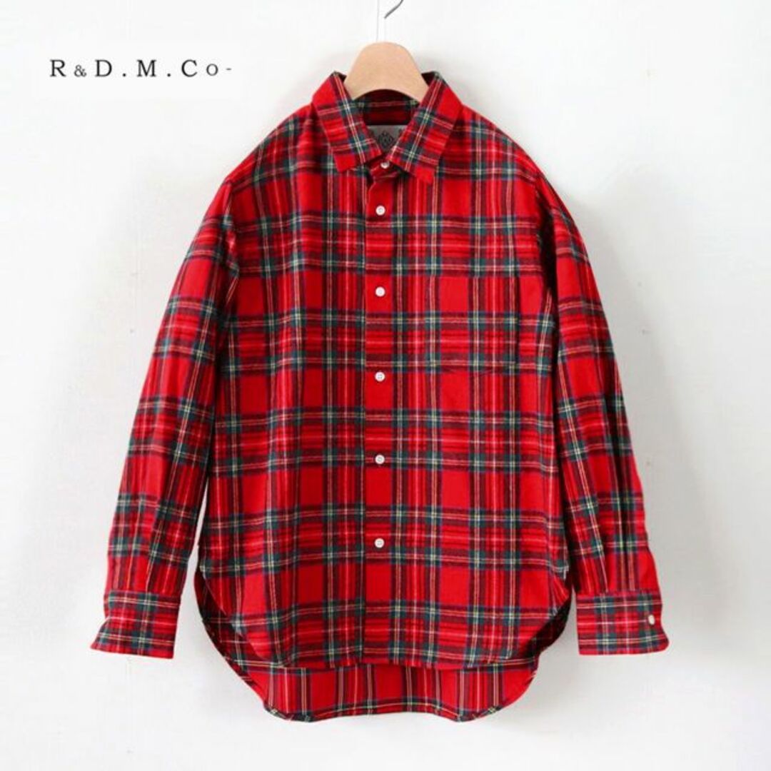 希少R&D.M.Co-✨オールドマンズテーラー タータンチェック ネルシャツ