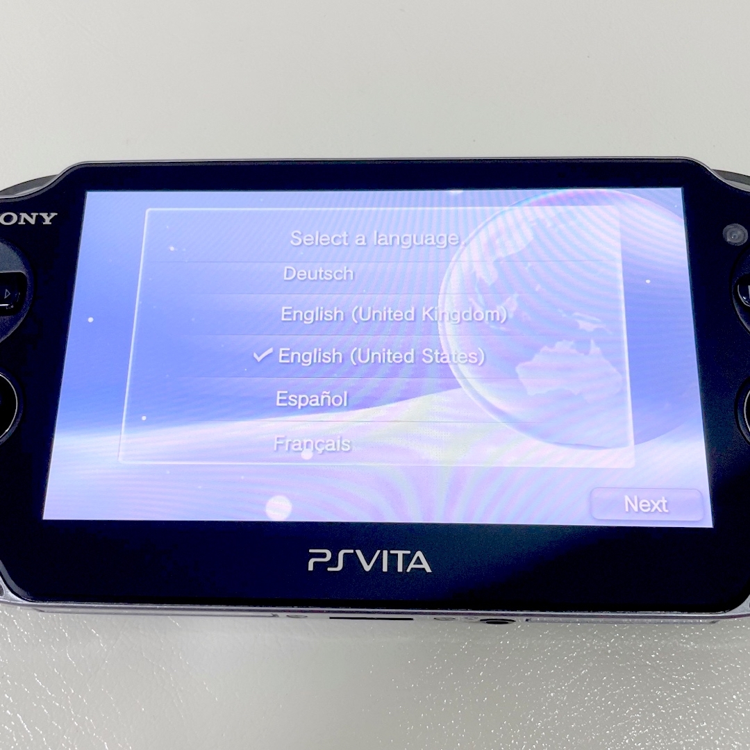 PlayStation Vita - PS Vita 1000 ブラック 本体 充電器 PCH-1001 海外 ...