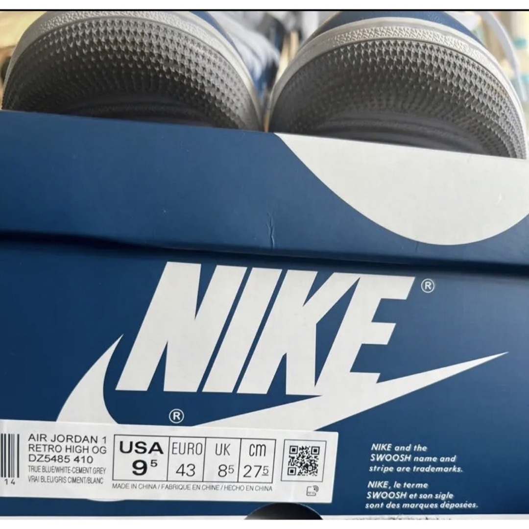 NIKE(ナイキ)の【メンズ27.5cm】エアジョーダン 1 レトロhigh OGトゥルーブルー メンズの靴/シューズ(スニーカー)の商品写真