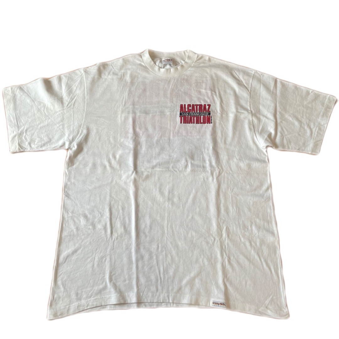 90s 古着  USA製 バックプリント シングルステッチ メンズのトップス(Tシャツ/カットソー(半袖/袖なし))の商品写真