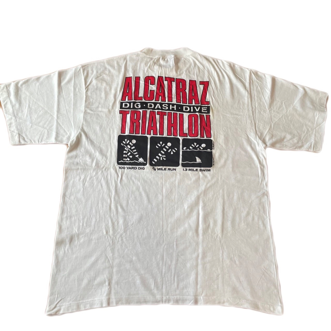 90s 古着  USA製 バックプリント シングルステッチ メンズのトップス(Tシャツ/カットソー(半袖/袖なし))の商品写真