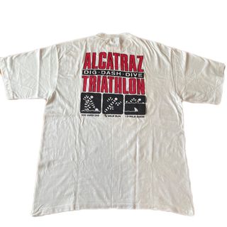 90s 古着  USA製 バックプリント シングルステッチ(Tシャツ/カットソー(半袖/袖なし))