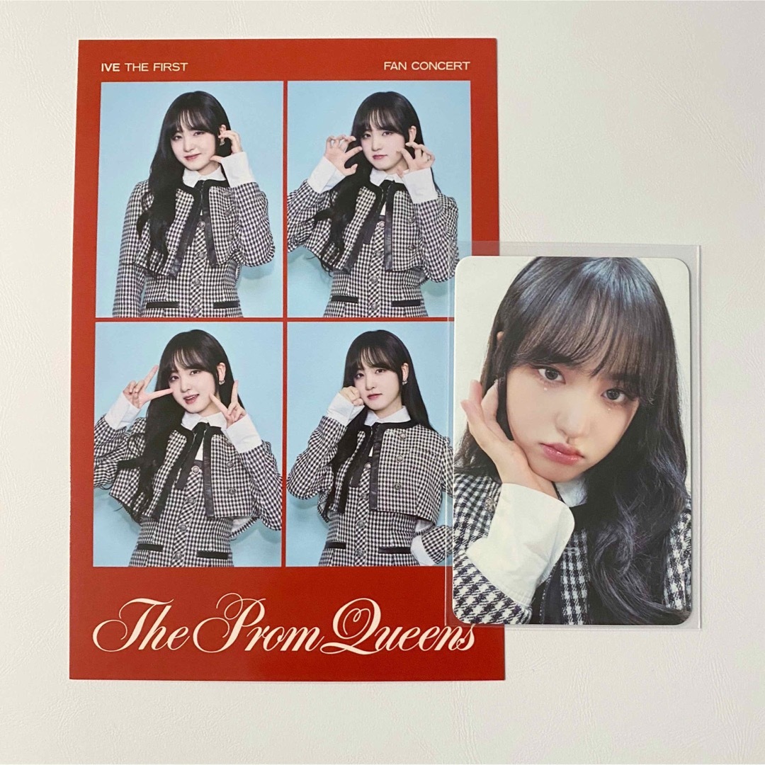 リズ トレカ Blu-ray IVE The Prom Queens コンサート エンタメ/ホビーのタレントグッズ(アイドルグッズ)の商品写真