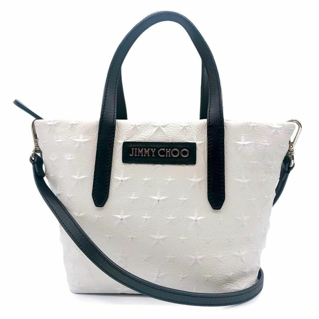 JIMMY CHOO ジミーチュウ ショルダーバッグ ハンドバッグ2way 星柄-