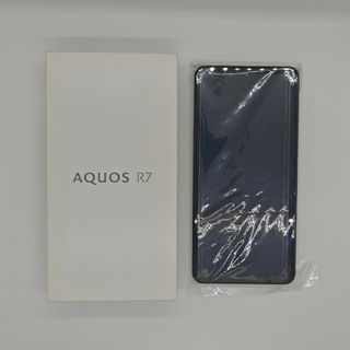 シャープ(SHARP)の整備品 AQUOS R7 A202SH ブラック(スマートフォン本体)