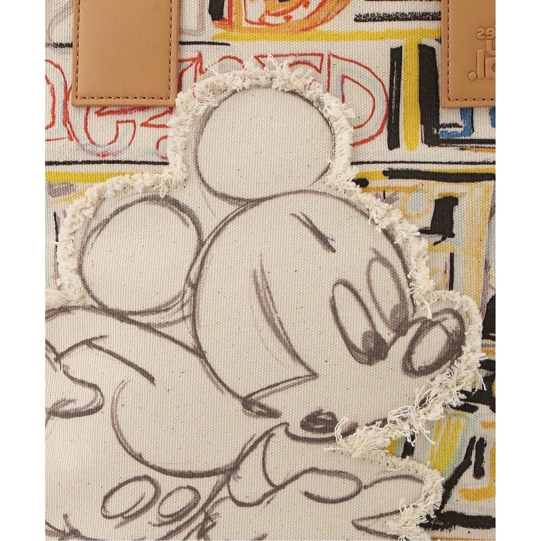 ハンドバッグデシグアルとディズニーのコラボのミッキーマウスの2wayバッグ　美品