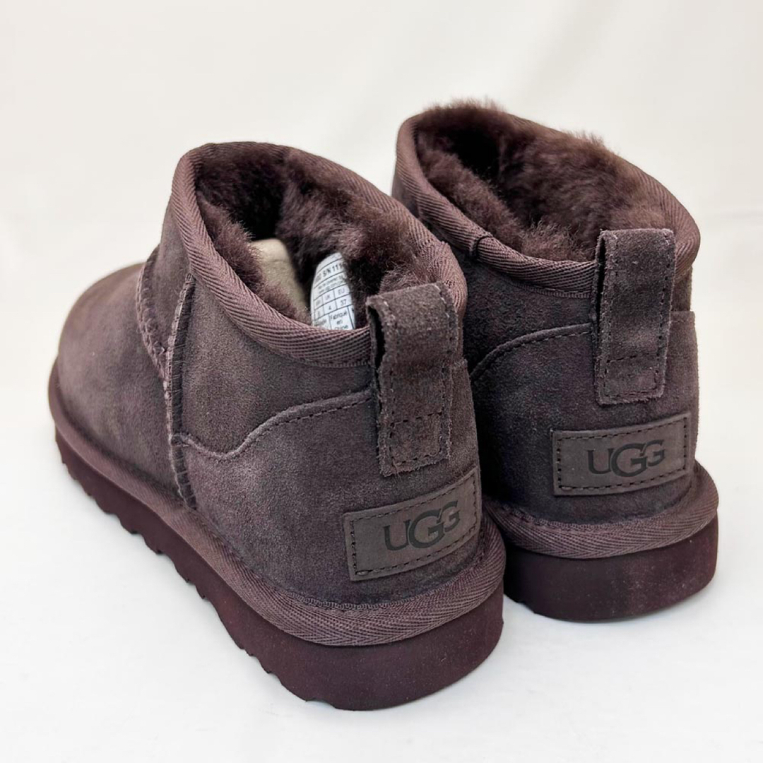 新品 UGG レディースブーツ クラシック ウルトラミニ ブラウン 23.0cm-