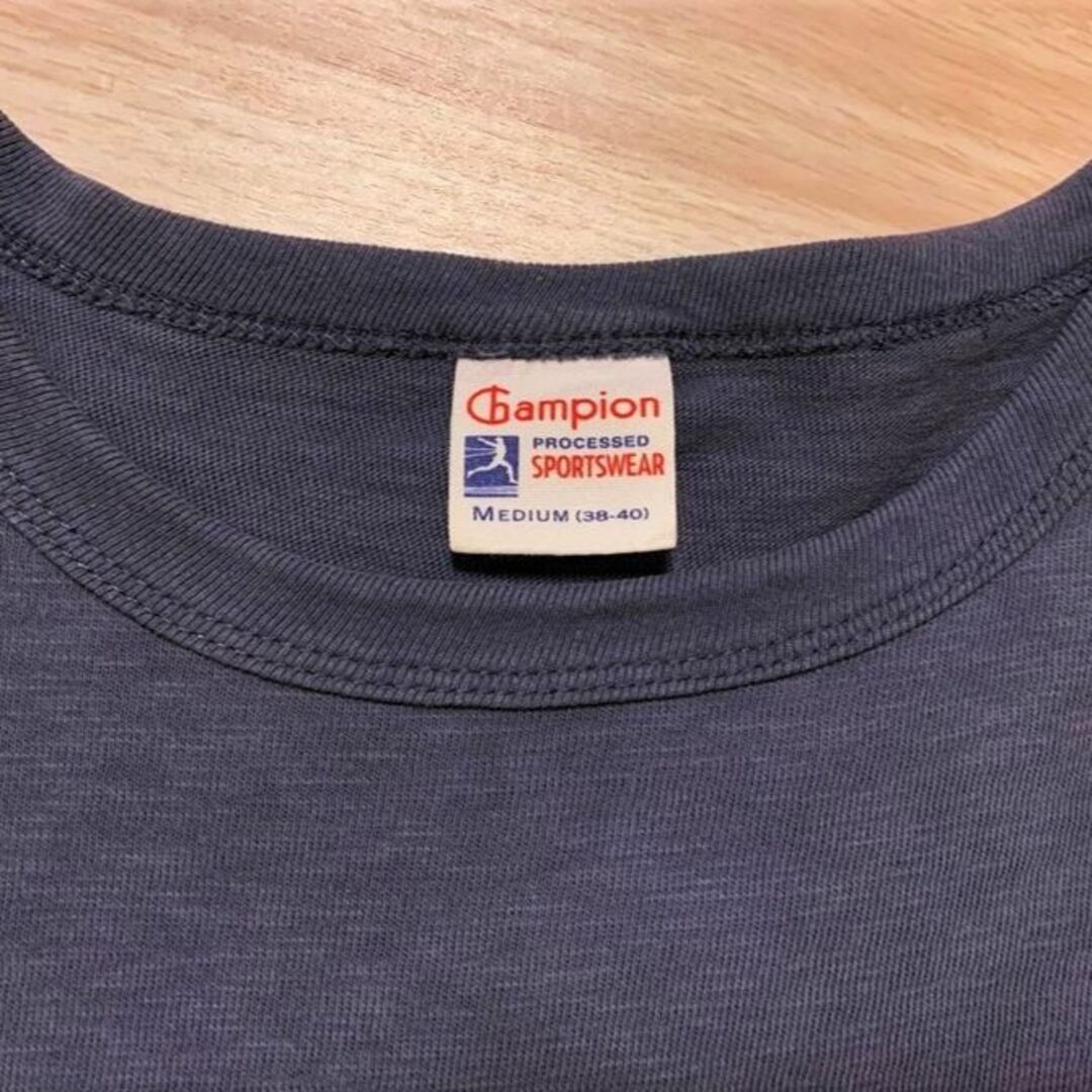 Champion(チャンピオン)の希少★チャンピオン★復刻ランナータグ Tシャツ スラブコットン★美品 メンズのトップス(Tシャツ/カットソー(半袖/袖なし))の商品写真