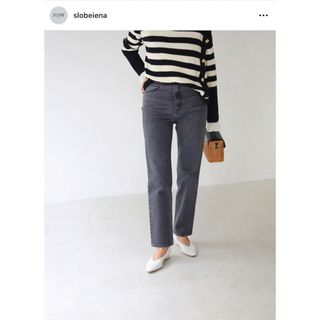 スローブイエナ(SLOBE IENA)のSLOBE別注70s HIGH SLIM STRAIGHT 26サイズ(デニム/ジーンズ)