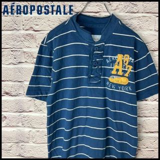 エアロポステール(AEROPOSTALE)の【US古着】AEROPOSTALE　Tシャツ　半袖　メンズ　レディース【S】(Tシャツ/カットソー(半袖/袖なし))